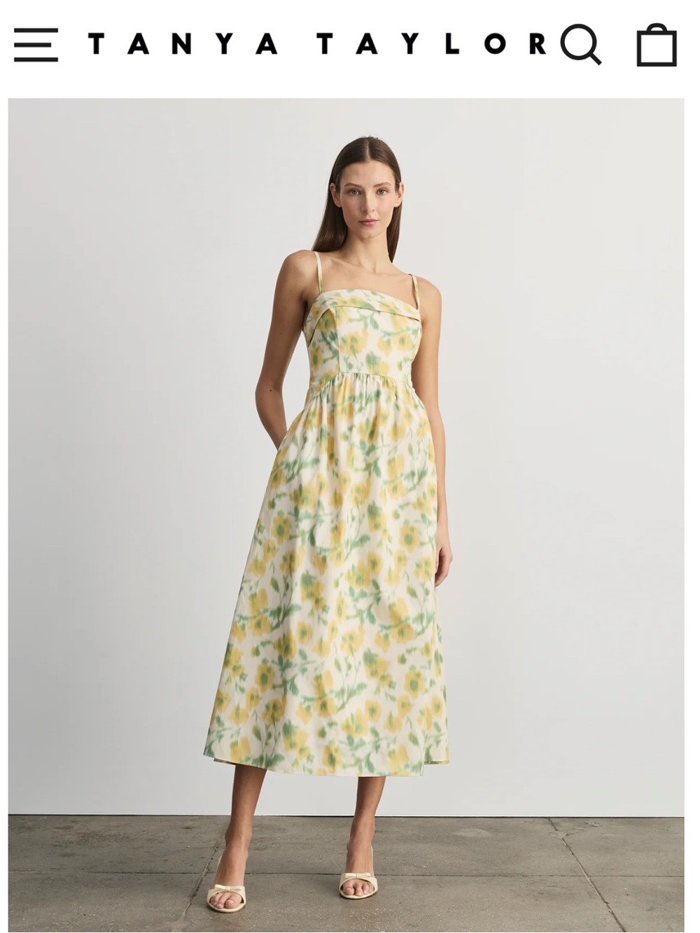 Tanya Taylor floral dress